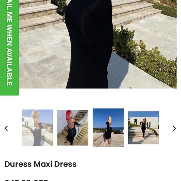 Duress Maxi Dress - Picture 4 of 5